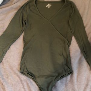 Hunter Green Bodysuit